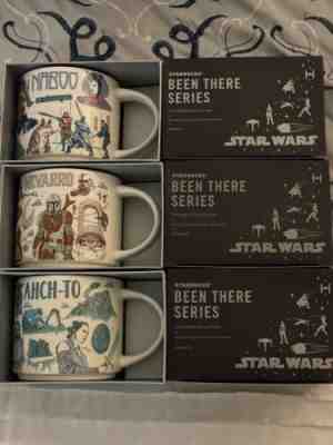 Disney 2022 Star Wars Starbucks Been There Mugs Set of 3 Naboo, Ahch-To, Nevarro - Sold on eBay Jun 21, 2022 for $91.99