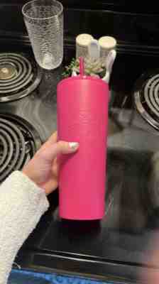 2018 Starbucks Barbie Hot Pink Matte Tumbler 24oz Stainless Steel - Sold on eBay Jun 12, 2022 for $91.00