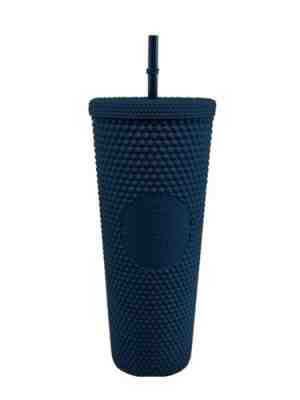 Starbucks 2022 Mexico Navy Blue Matte Studded Tumbler 24oz - Sold on eBay Jul 18, 2022 for $90.00