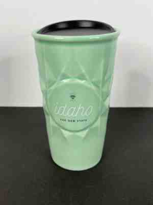 RARE Starbucks IDAHO The Gem State 10 oz Double Walled Ceramic Tumbler - Sold on eBay Aug 23, 2022 for $90.00