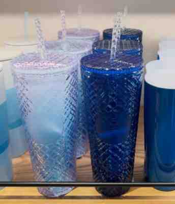 Starbucks Korea 22 Wave Jeweled + Ocean Jeweled Cold Cup SET 2022 Summer 2 - Sold on eBay Jul 25, 2022 for $89.99