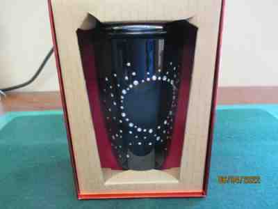 STARBUCKS * BLACK SWAROVSKI STUDDED TUMBLER * NEW