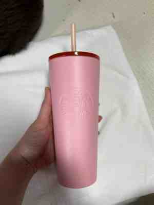 Rare Starbucks Angel Baby Pink Stainless Steel Tumbler 16oz - Sold on eBay Jun 22, 2022 for $89.00