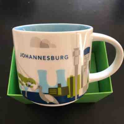 Johannesburg (South Africa) You Are Here Starbucks Mug 14oz (New with SKU) - Sold on eBay Aug 06, 2022 for $89.00