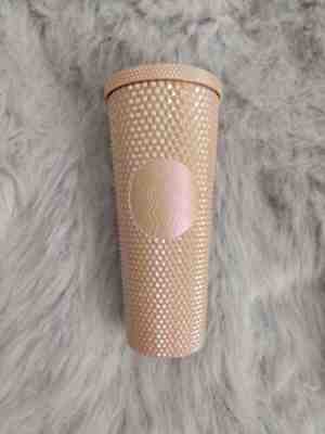 Starbucks Champagne Studded Venti 24oz Tumbler Without straw/tag - Sold on eBay Jul 19, 2022 for $86.00