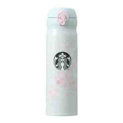 Starbucks Japan SAKURA 2022 Handy stainless steel bottle blue 500m New - Sold on eBay Aug 20, 2022 for $85.49