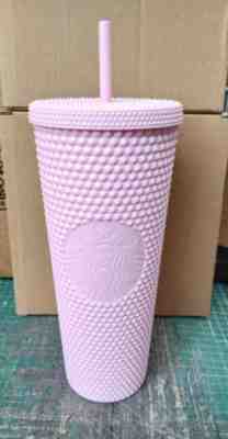 NEW STARBUCKS MEXICO PINK MATTE STUDDED VENTI TUMBLER 2022! - Sold on eBay Jun 14, 2022 for $85.00