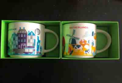 Starbucks Netherlands and Amsterdam You are Here Collection 14 oz Coffee Mug - Sold on eBay Jun 27, 2022 for $85.00