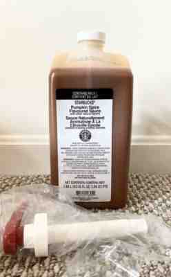 STARBUCKS Pumpkin Spice Sauce, Best By 20 February 2022 With Pump - Sold on eBay Jul 20, 2022 for $85.00