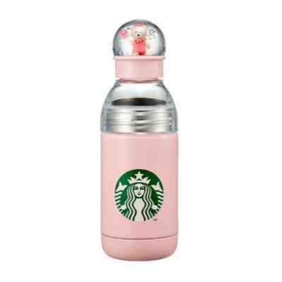 Starbuck Korea White Day Collection, Pink Glitter Bear Tumbler, 12 Ounces - Sold on eBay Aug 28, 2022 for $84.95