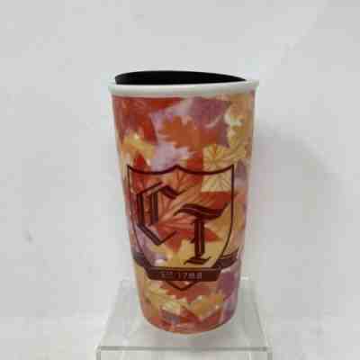 Starbucks Connecticut Local Collection 2017 Ceramic Double Wall Traveler Tumbler