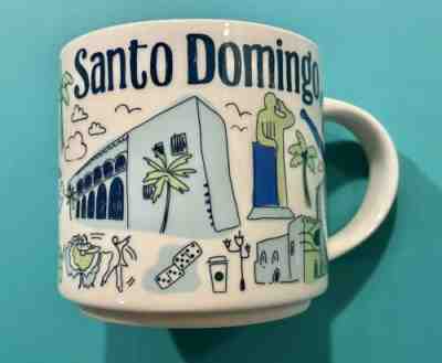 STARBUCKS COFFEE MUG - SANTO DOMINGO, DOMINICAN REPUBLIC 