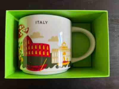 NWT Starbucks  Italy You Are Here YAH Collector Series - Sold on eBay Aug 28, 2022 for $81.00