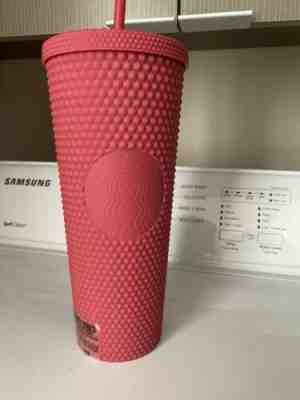 Starbucks Soft Touch Matte Berry Brick Venti Studded Tumbler, Mexico Release - Sold on eBay Jul 16, 2022 for $80.00