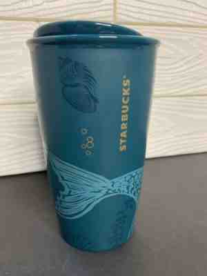 Starbucks Siren Mermaid Tail Ceramic Tumbler - Sold on eBay Jul 29, 2022 for $80.00