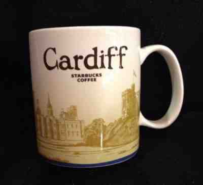 Starbucks Cardiff Wales Mug Cymru Global Icon Collector New Coffee US Ship