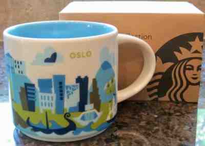 NWT Starbucks OSLO Norway  You Are Here YAH Collector Series Mug with SKU