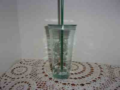 Starbucks 20 oz Recycled Glass Cold Tumbler Made in Spain w/ Lid & StrawÂ Â  - Sold on eBay Jun 04, 2022 for $79.00