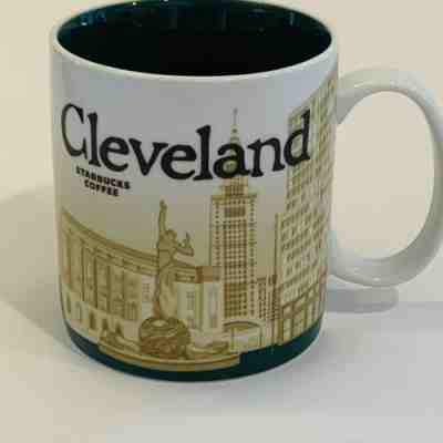Rare Starbucks Cleveland Icon City 2009 Collectors Coffee Mug 16 oz - Sold on eBay Jul 02, 2022 for $79.00