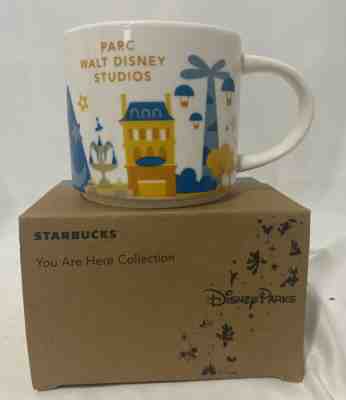 STARBUCKS Parc Walt Disney Studios YAH Mug 14oz Disneyland Paris You are Here - Sold on eBay Aug 23, 2022 for $79.00