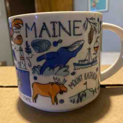 Starbucks Maine Mug Been There Series Across The Globe Collection 2019 BWB19 - Sold on eBay Jun 21, 2022 for $78.00
