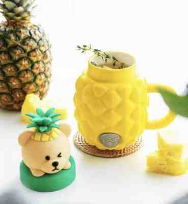 New Starbucks 2021 China Pineapple Bear Siren Logo 16oz Mug - Sold on eBay Aug 03, 2022 for $76.99