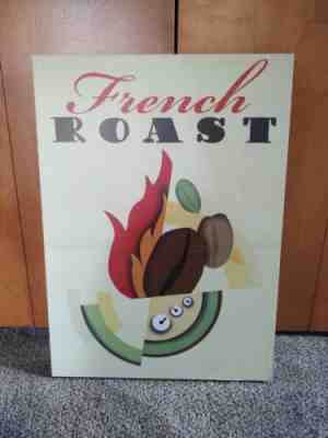 Starbucks French Roast Store Wall Art 16X22 in fair condition - Sold on eBay Jun 04, 2022 for $75.00