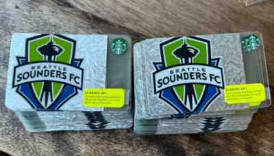 Lot of 60 Seattle Sounders Starbucks Gift Cards 2013. Rare Regional - Sold on eBay Jul 27, 2022 for $75.00
