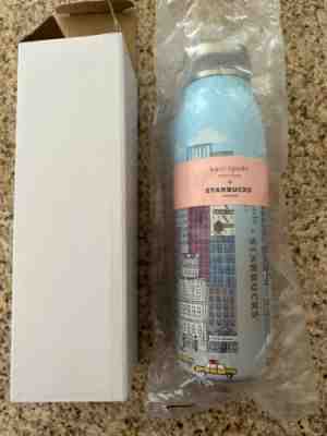 Starbucks Japan x KATE SPADE Stainless Steel Water Bottle City View 2020 - NEW - Sold on eBay Jul 29, 2022 for $75.00
