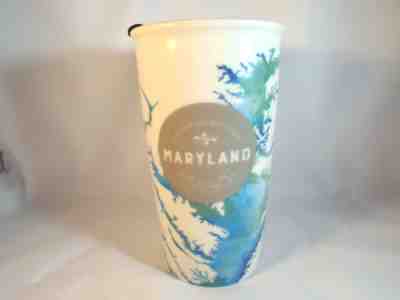 Very Rare Pristine 2016 Starbucks Chesapeake Bay State 12oz Ceramic Tumbler - Sold on eBay Aug 02, 2022 for $75.00