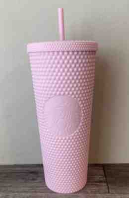 Starbucks Mexico Matte 24oz pink studded tumbler Brand new - Sold on eBay Aug 04, 2022 for $75.00