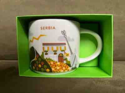 Starbucks Cup Serbia, You Are Here Collection 14 Oz, New - Sold on eBay Aug 14, 2022 for $75.00