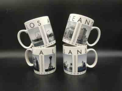 Set of Starbucks Coffee Mugs Barista City Scenes Dallas Los Angeles Cleveland - Sold on eBay Jul 05, 2022 for $74.99