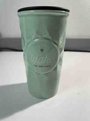 RARE, HTF, Starbucks IDAHO the gem state 10 oz double walled ceramic tumbler - Sold on eBay Aug 06, 2022 for $74.99