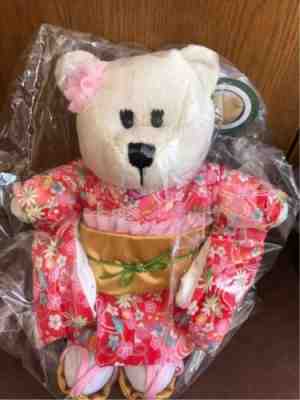 STARBUCKS JAPAN Bearista Girl New Year Kimono Hakama Plush Doll Limited - Sold on eBay Aug 28, 2022 for $73.99