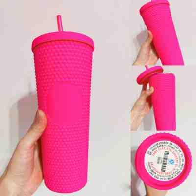 2021 Starbucks China Barbie Pink Matte 24oz Studded Straw Cup Released on June29 - Sold on eBay Jul 15, 2022 for $72.19
