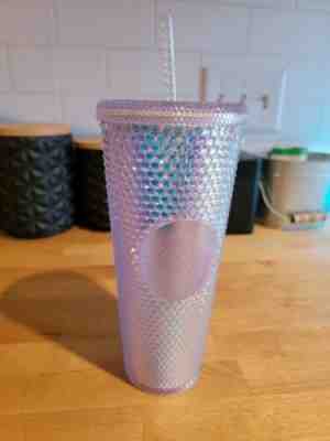 Starbucks 2018 RARE Unicorn Studded Iridescent 24oz Tumbler Cup Preowned as-is - Sold on eBay Jun 25, 2022 for $72.00