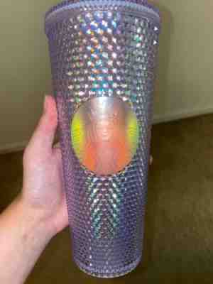 Starbucks 2018 RARE Unicorn Studded Iridescent 24oz Tumbler Cup & straw - Sold on eBay Jun 18, 2022 for $71.00