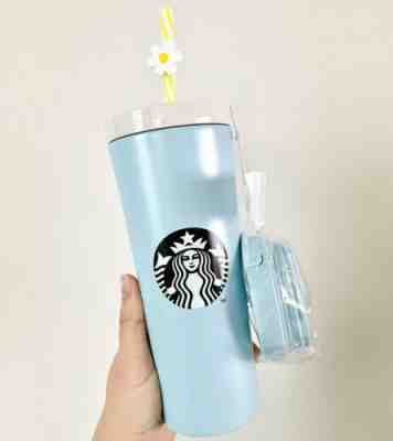 Starbucks Korea Valentines SS Phinney Blue Cold Cup [U.S Seller] - Sold on eBay Jun 21, 2022 for $70.90