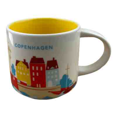 STARBUCKS Copenhagen You Are Here Series Coffee Tea Mug 13.5 oz