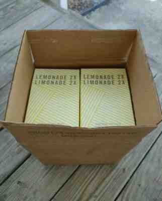 Starbucks Lemonade 2X Concentrate Case Lot (6) 50oz Exp Sept 2022 - Sold on eBay Jul 31, 2022 for $70.00