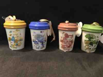 Walt Disney World 50th Anniversary Set 4x Parks Tumbler Mug Starbucks Ornament - Sold on eBay Aug 01, 2022 for $70.00