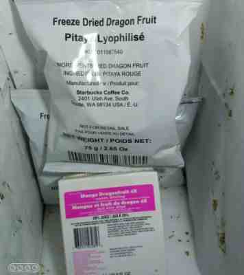 Starbucks Mango ð?¥­ Dragonfruit Refresher Bundle - Sold on eBay Aug 06, 2022 for $70.00