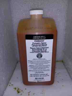 STARBUCKS PUMPKIN SPICE SAUCE - Sold on eBay Aug 28, 2022 for $70.00