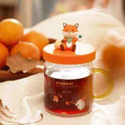 2022 NEW autumn cute fox Starbucks Studded Tumbler Cup-Limited Edition With Logo - Sold on eBay Jun 01, 2022 for $69.99