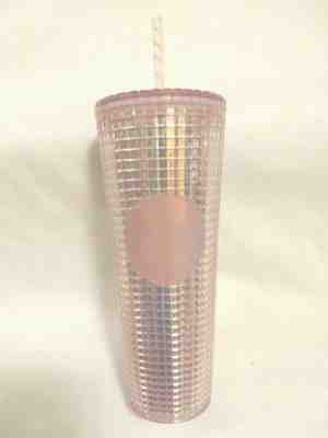 NWT New Starbucks 2020 Holiday Iridescent Disco Studded Tumbler Cup Pink 24 floz - Sold on eBay Jun 04, 2022 for $69.99