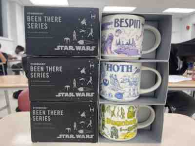 Star Wars Starbucks Been There Series 2020 set Hoth Bespin Dagobah ** NEW ** - Sold on eBay Sep 05, 2022 for $525.00