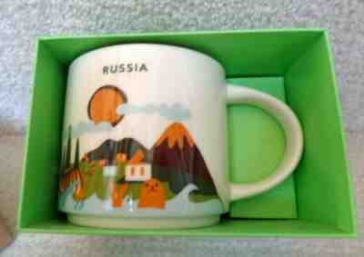Starbucks Russia YAH You Are Here Collection Series 14 Oz Coffee Mug - Sold on eBay Oct 01, 2022 for $190.00