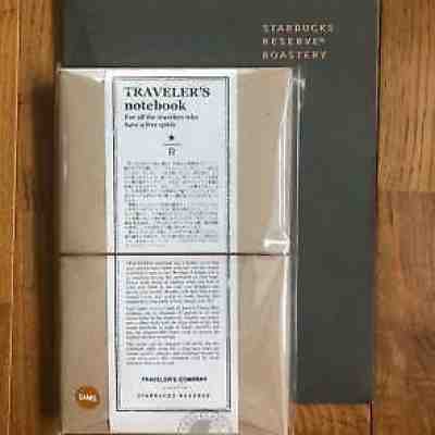 Starbucks Japan Reserve Roastery Tokyo Travelerâ??s Company Notebook Camel NEW - Sold on eBay Oct 06, 2022 for $189.99