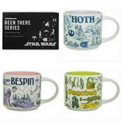 Disney Parks Star Wars Starbucks Been There Series Mugs Set Hoth Dagobah Bespin - Sold on eBay Oct 23, 2022 for $499.95